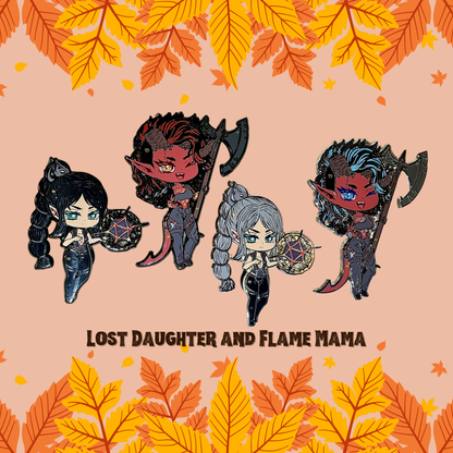 Lost Daughter Enamel Pin