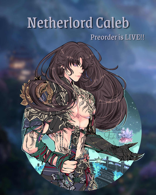 Netherlord Caleb Enamel Pin - **PREORDER**