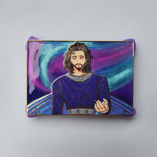 Captured Moments: Outer Planes Enamel Pin