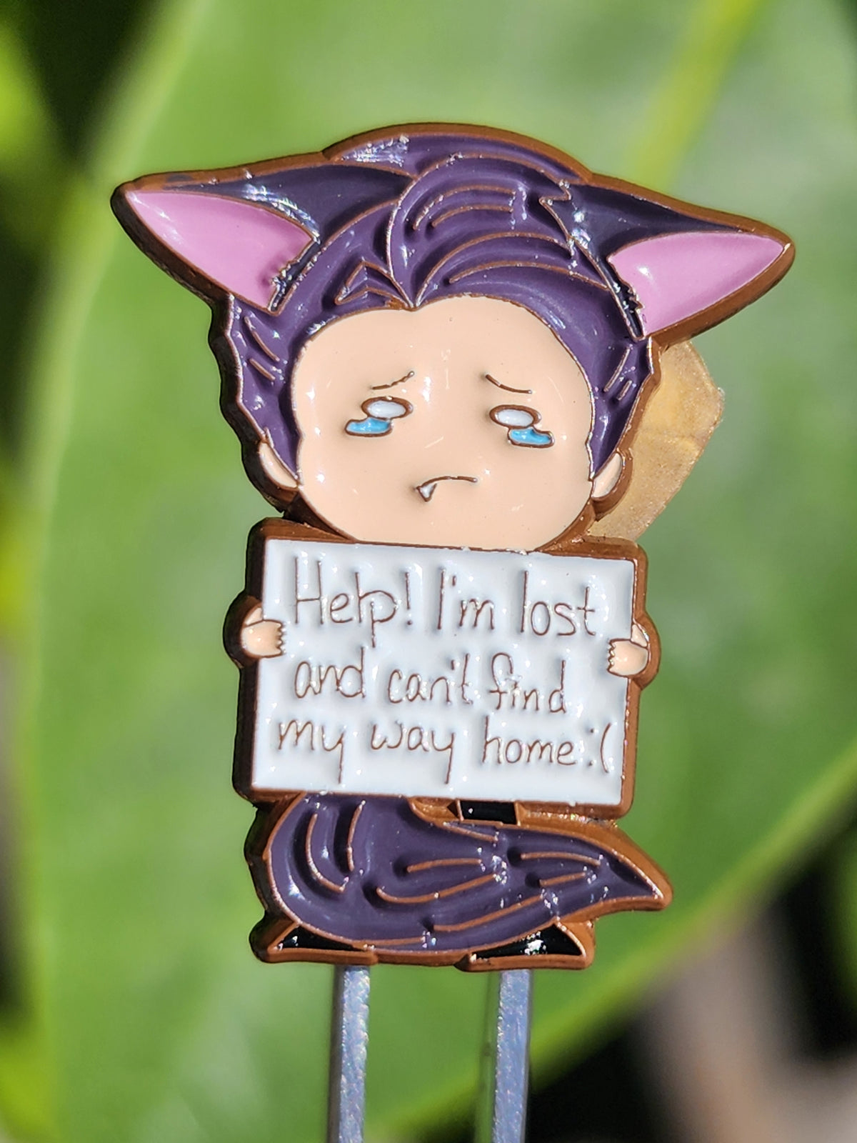 Squiggle Valko Enamel Pin