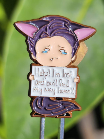 Squiggle Valko Enamel Pin