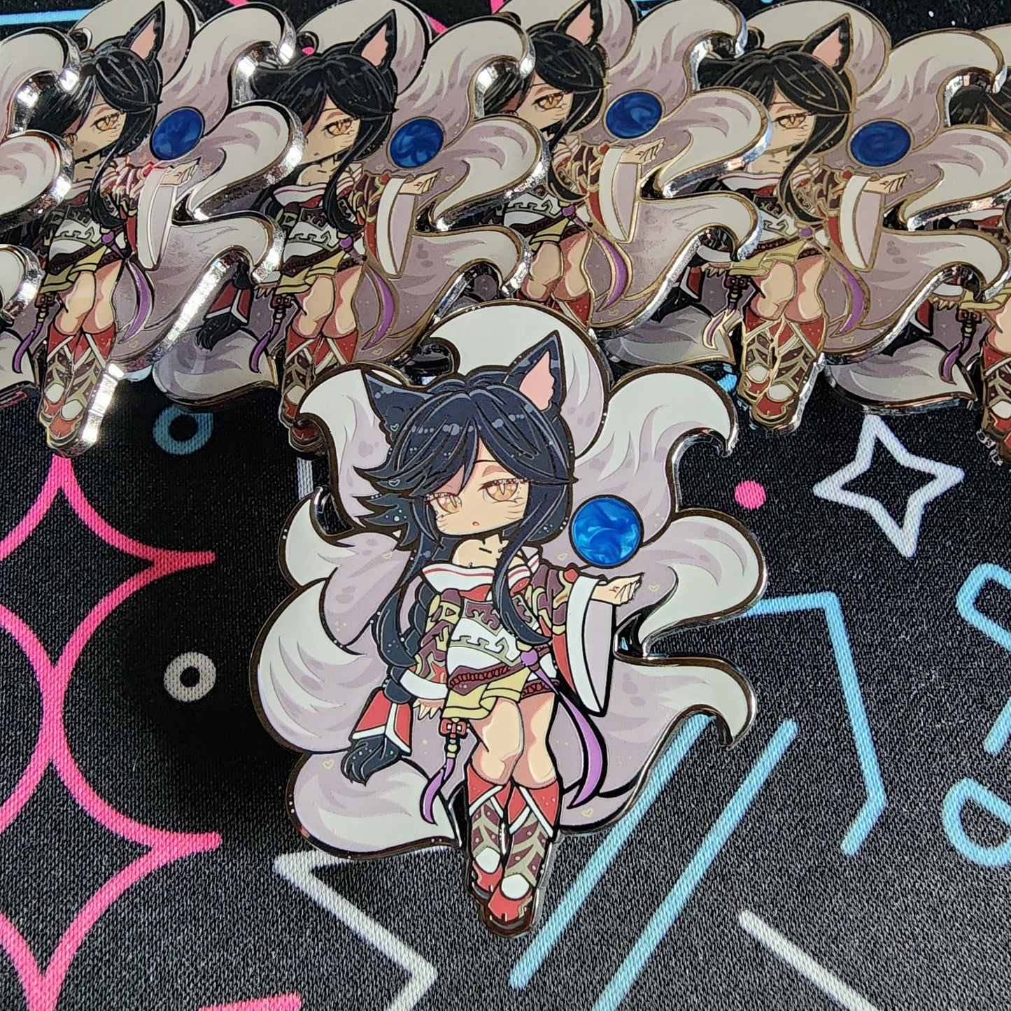 FoxGirl Enamel Pin