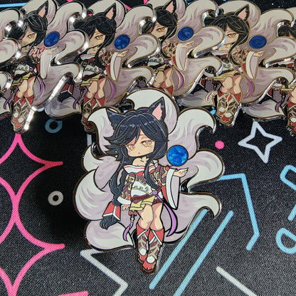 FoxGirl Enamel Pin