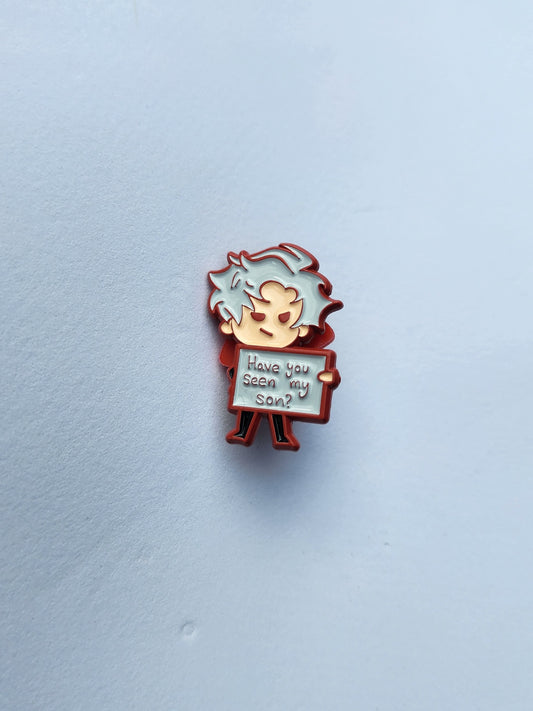 Squiggle Sylus Enamel Pin