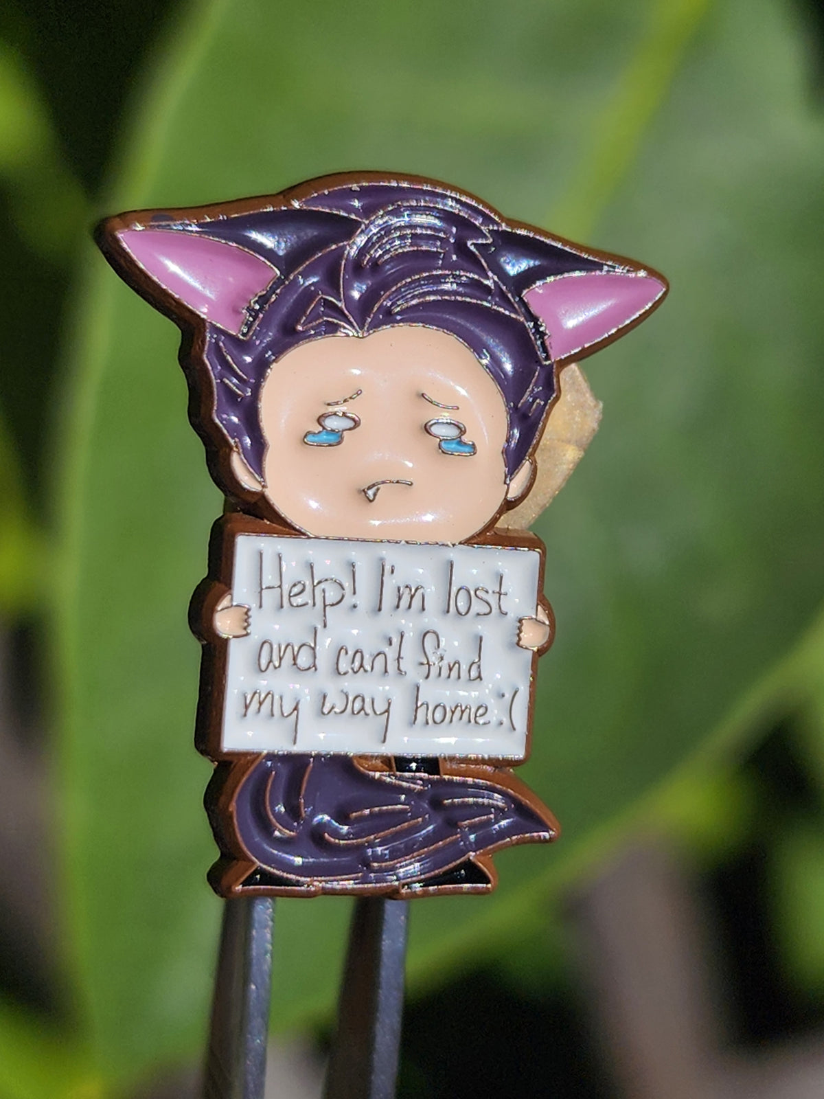 Squiggle Valko Enamel Pin