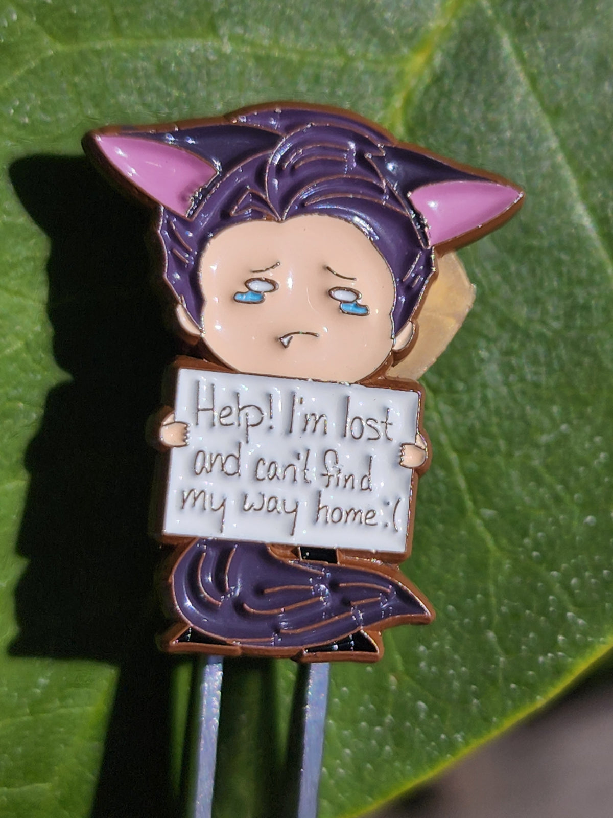Squiggle Valko Enamel Pin
